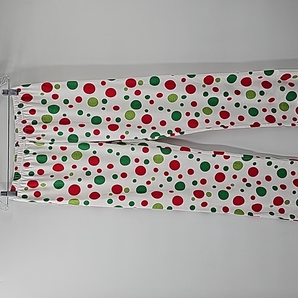 Winter Holiday Polka Dot‎ Pajama Lounging Pants